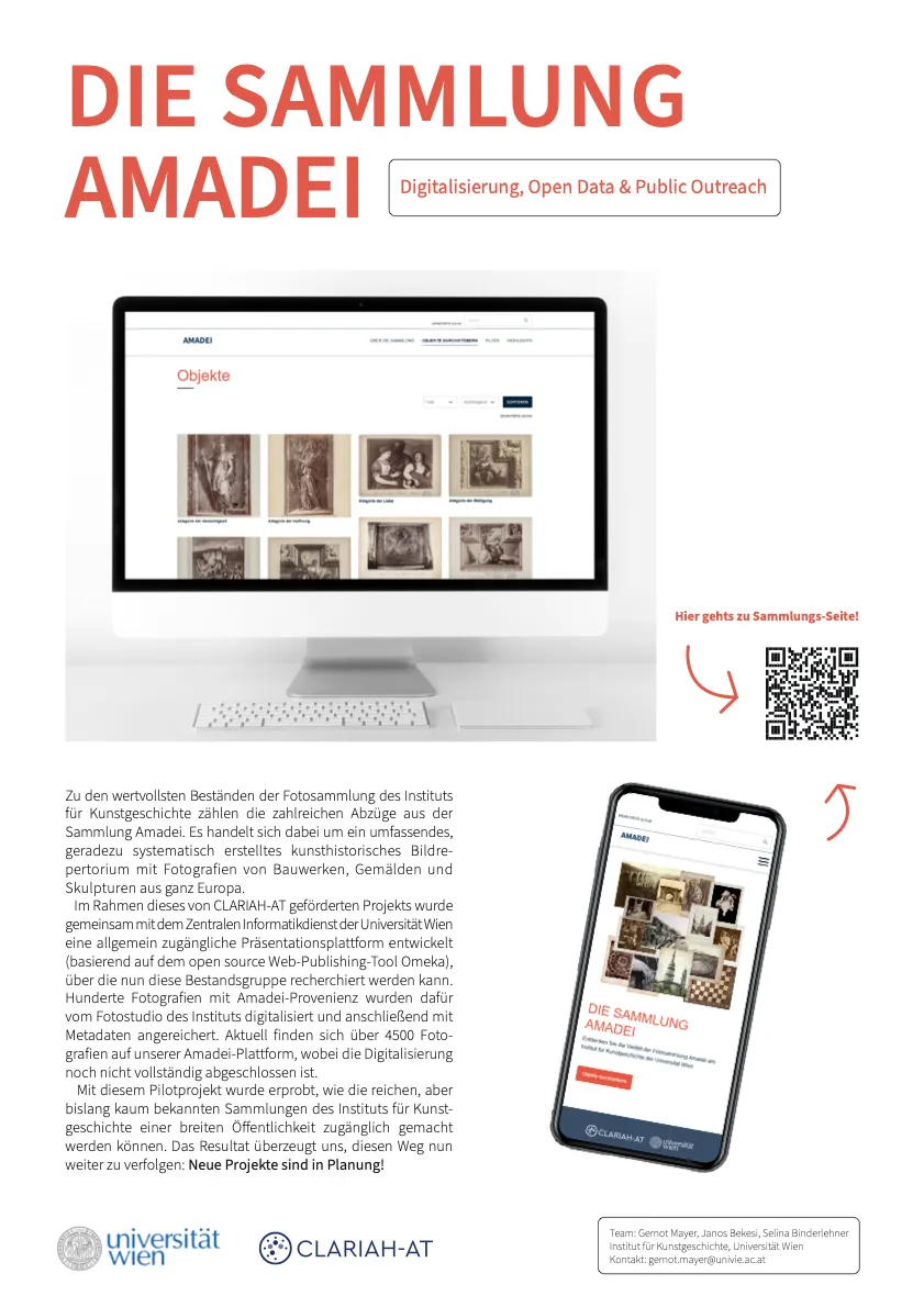 Die Sammlung amadei_clariah roadshow