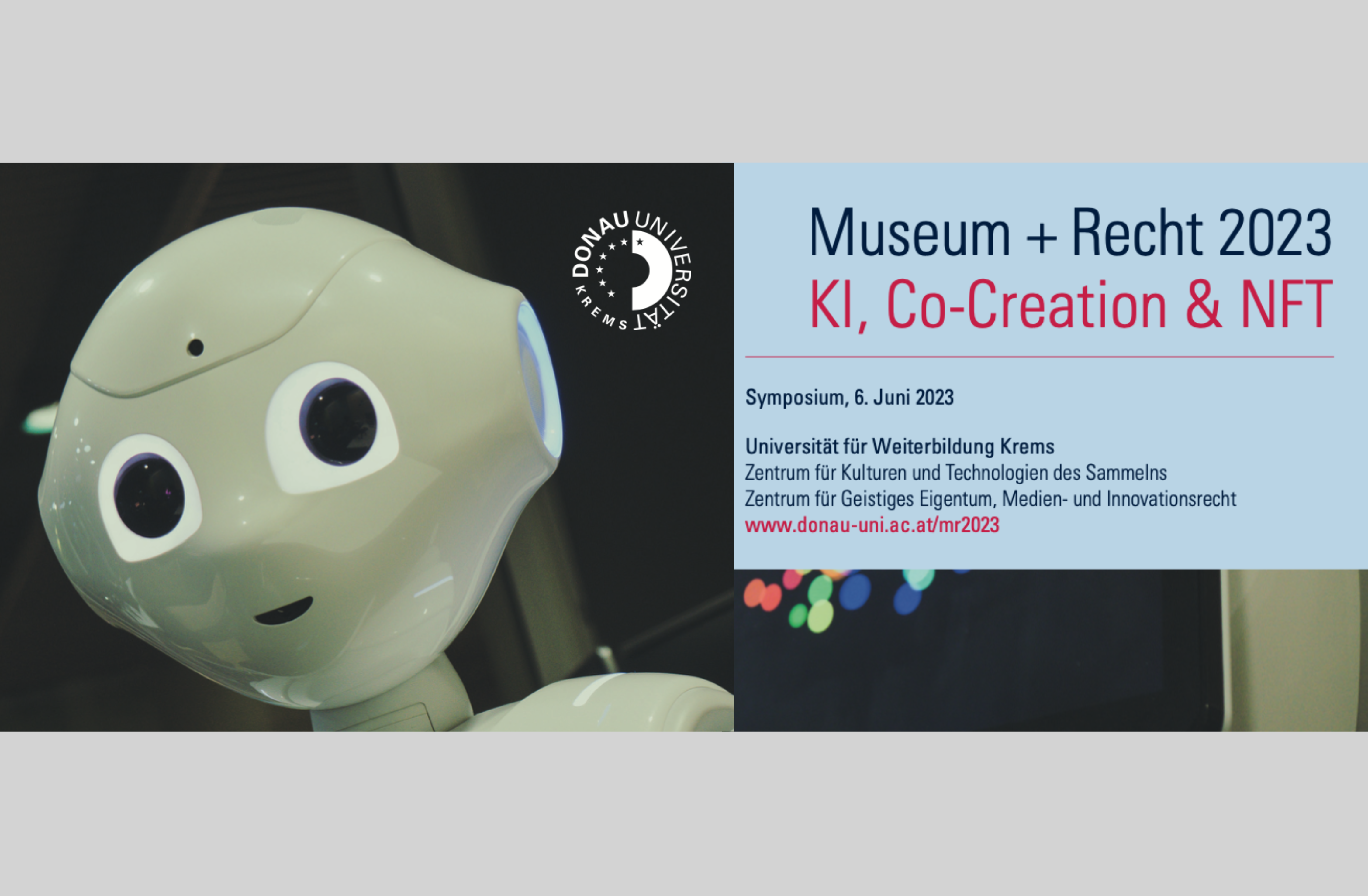 Museum+Recht 2023: KI, Co-Creation & NFT