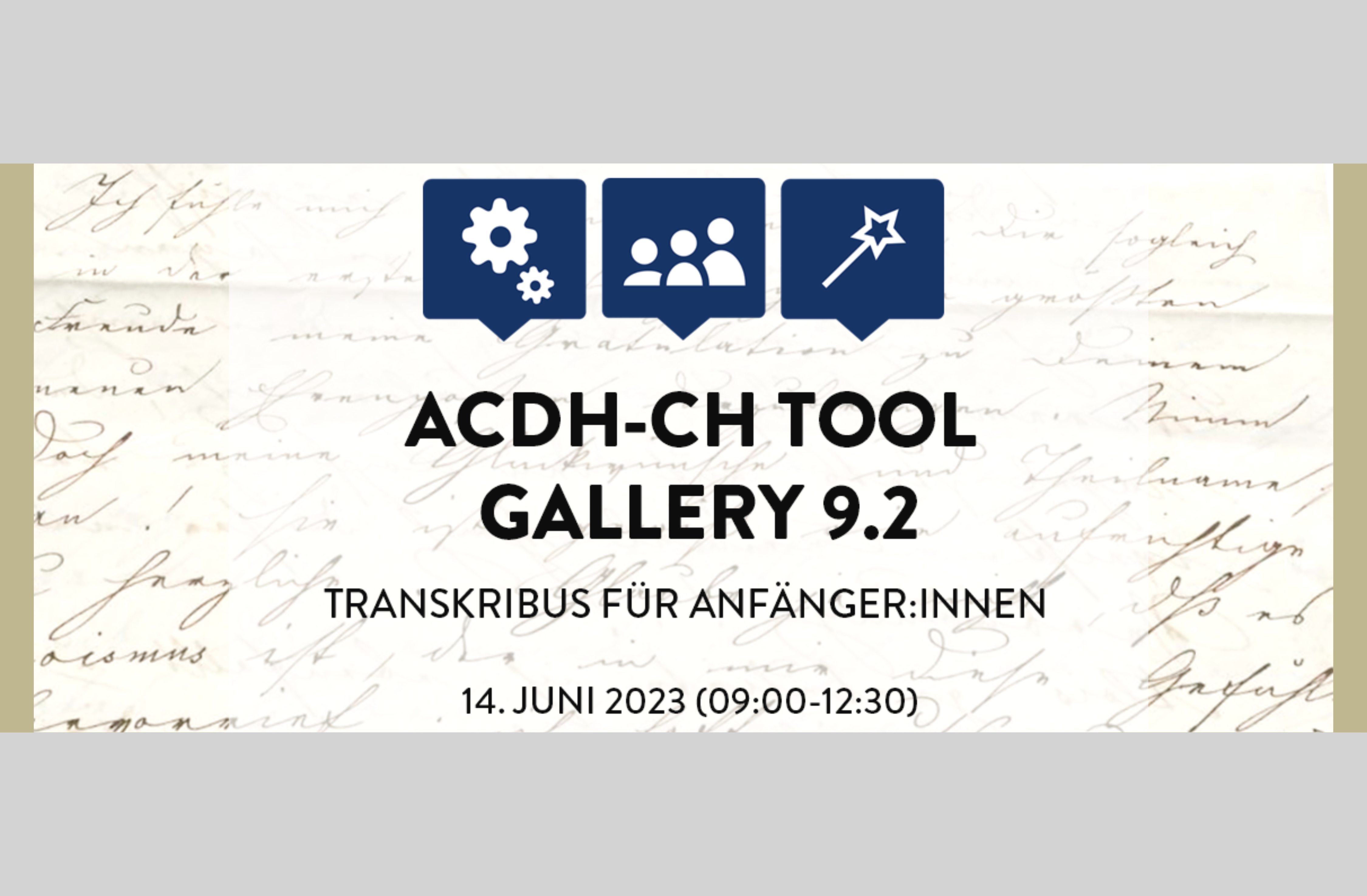 ACDH-CH Tool Gallery 9.2: Transkribus für AnfängerInnen