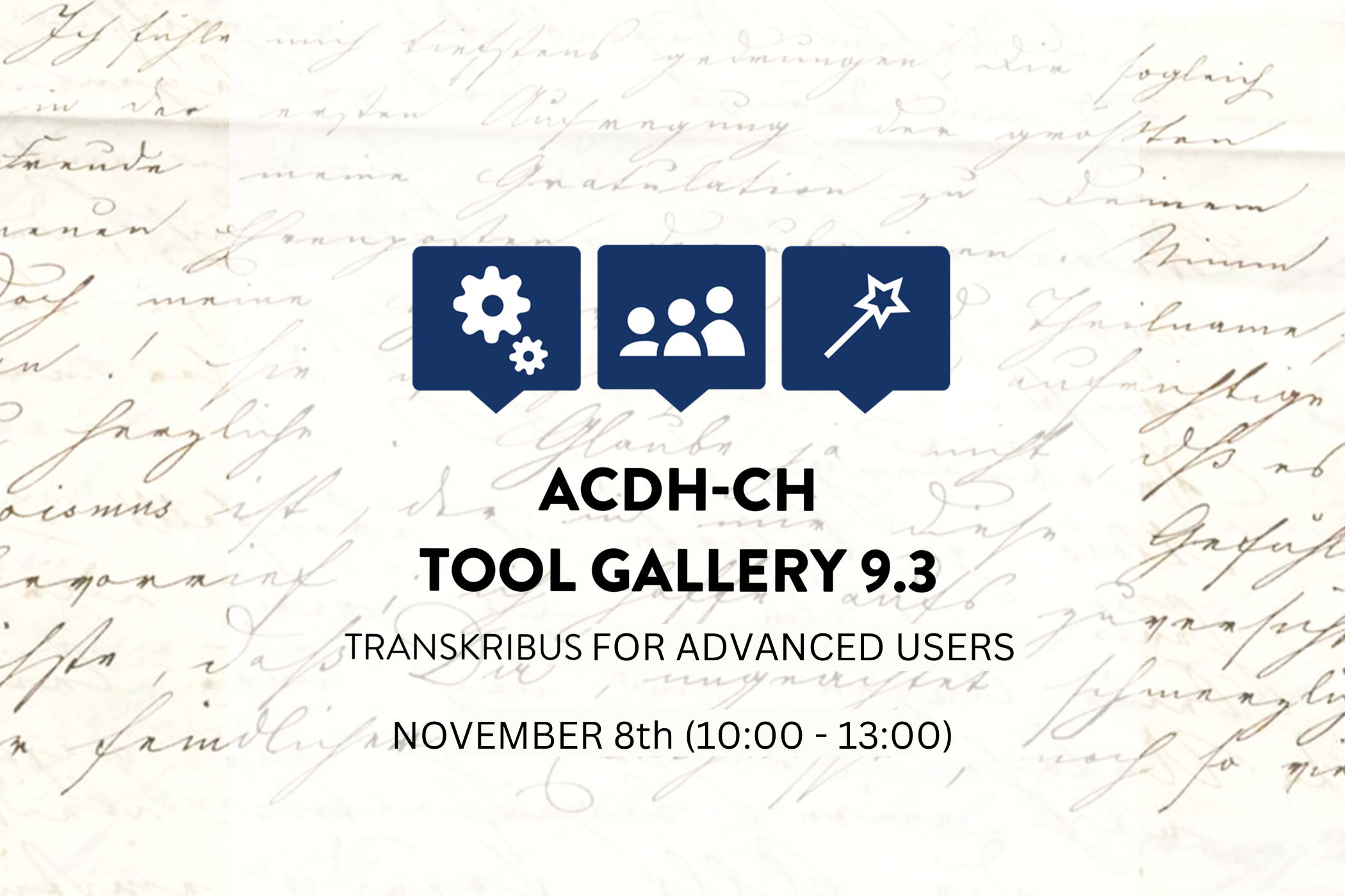 ACDH-CH Tool Gallery 9.3: Transkribus for advanced Users